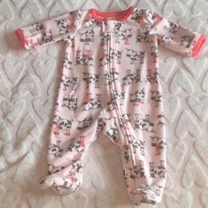 Carter's baby girl sleeper